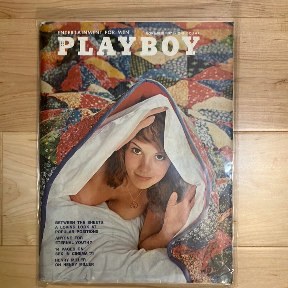 November 1971 Playboy complete, sleeved, Good